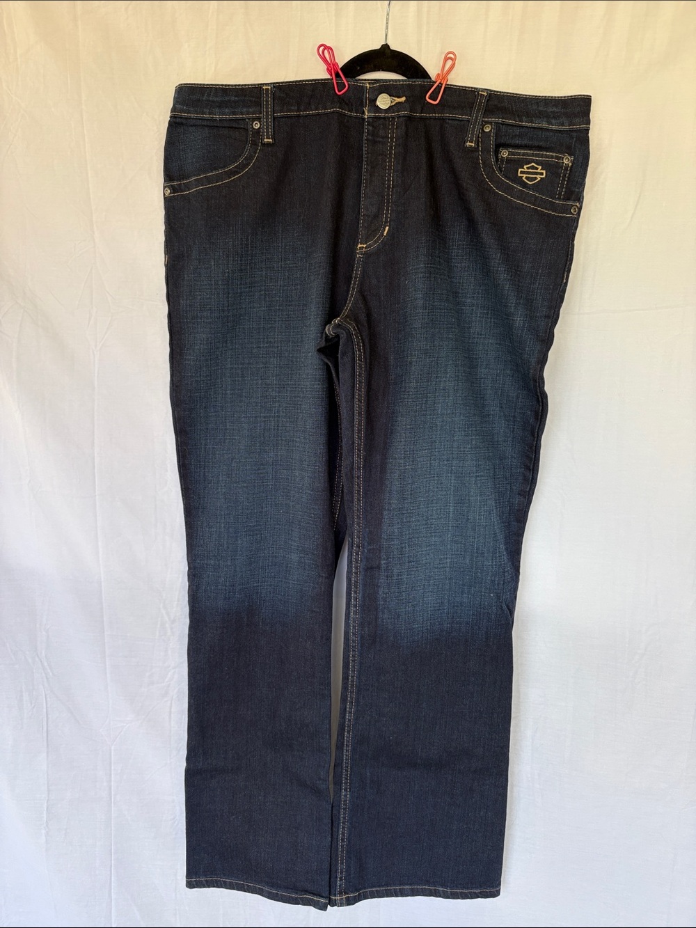 Harley-Davidson Men's Indigo Straight Leg Jeans